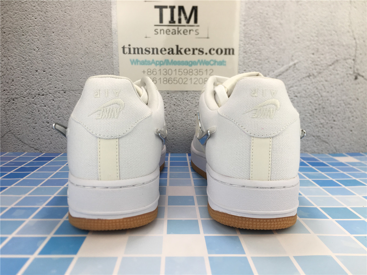 Travis Scott x Nike Air Force 1 Low Travis Scott-White AQ4211 100